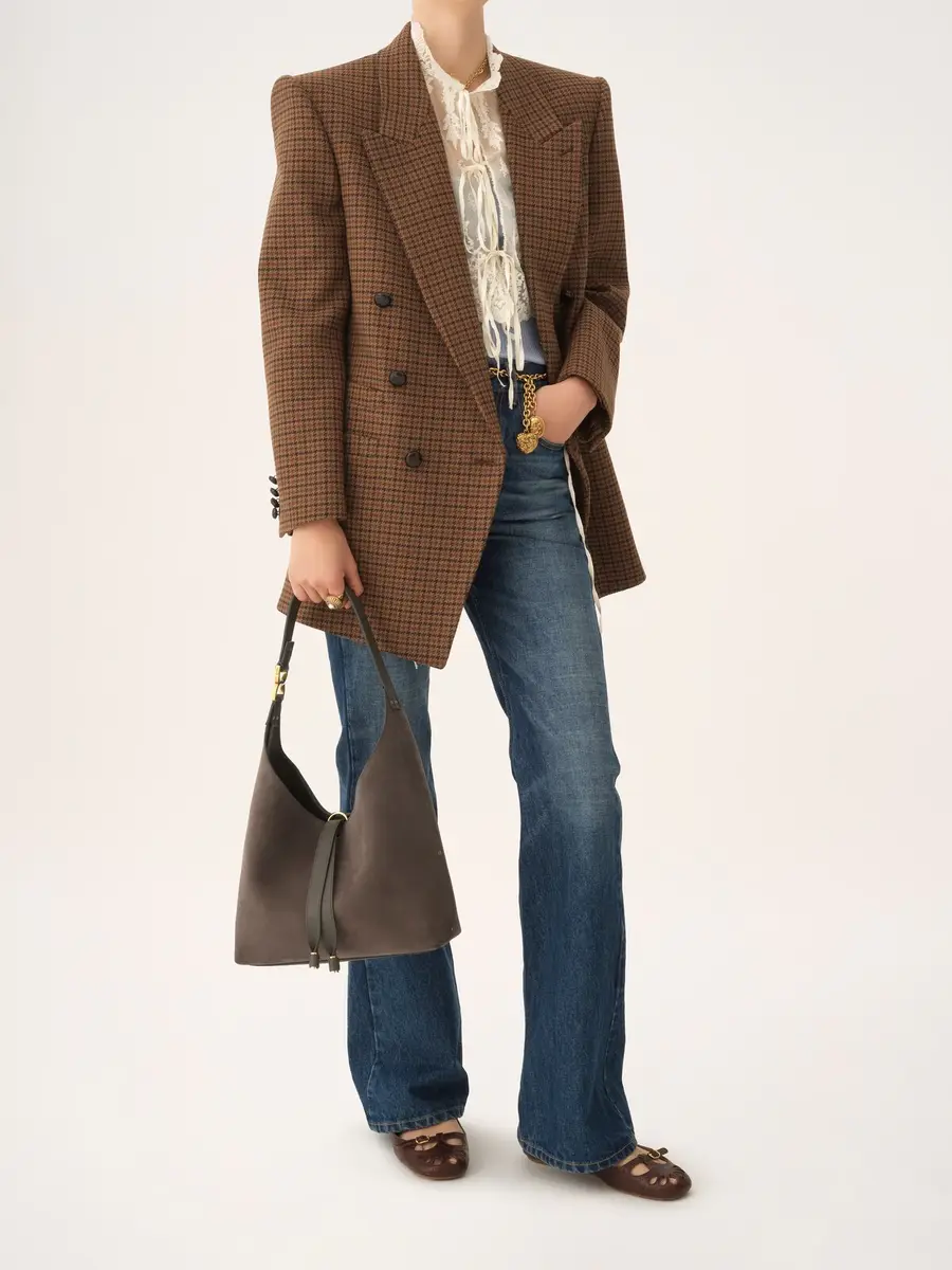 Chloé Small Marcie hobo bag in suede leather | Thumbnail 8 Chloé Small Marcie hobo bag in suede leather | Thumbnail 8