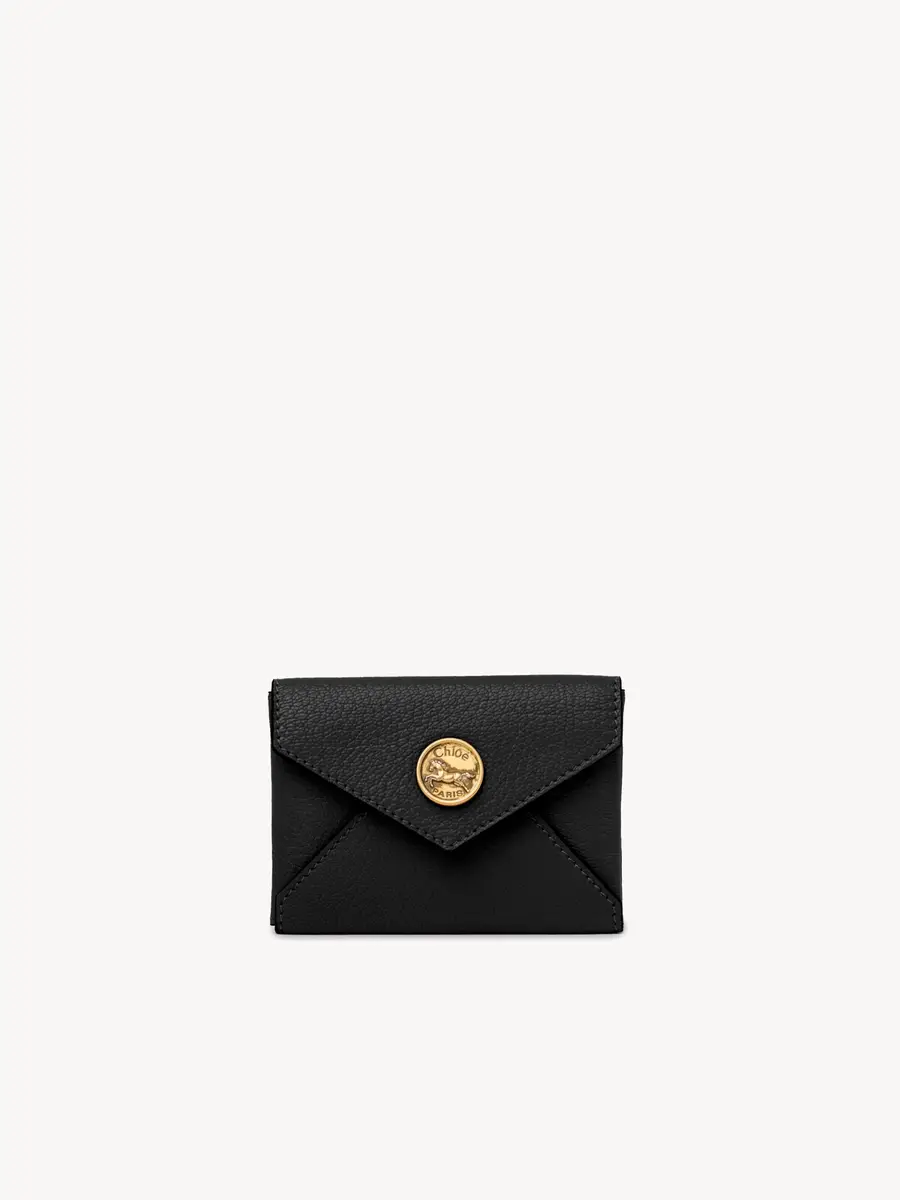 Chloé Envelope card holder in grained leather | Thumbnail 2