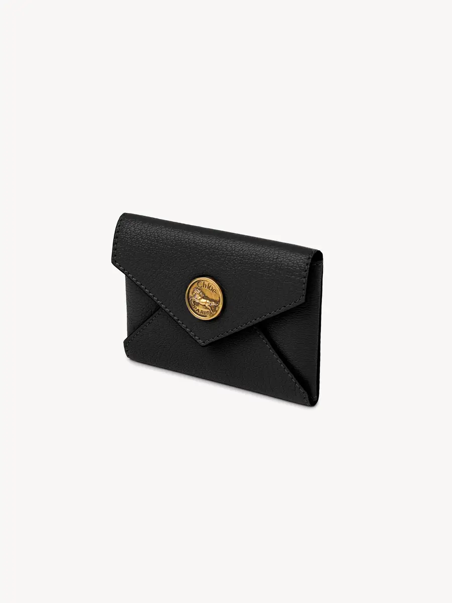 Chloé Envelope card holder in grained leather | Thumbnail 3