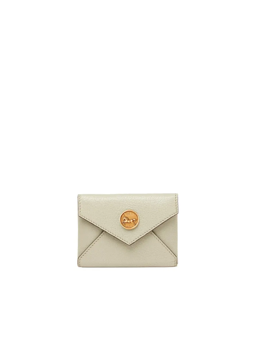 Chloé Envelope card holder in grained leather | Thumbnail 2 Chloé Envelope card holder in grained leather | Thumbnail 2