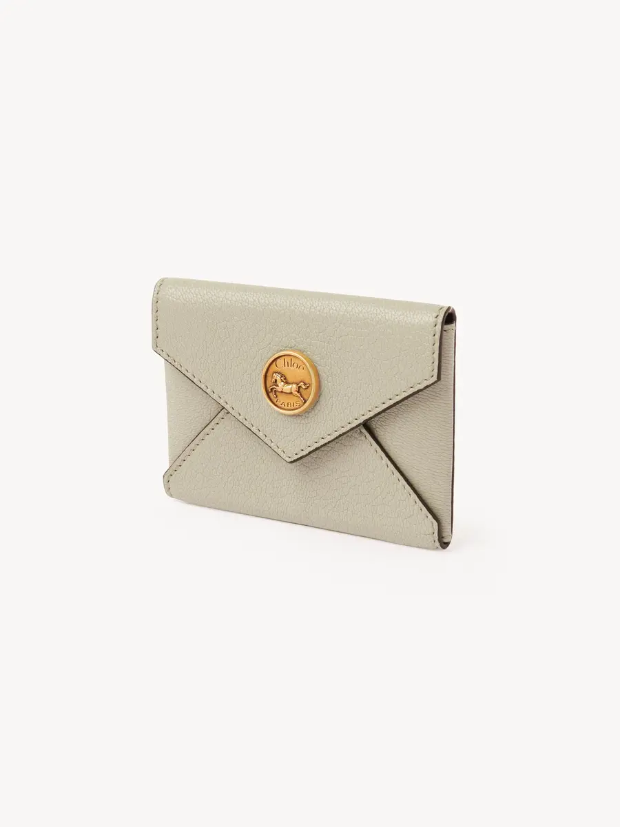 Chloé Envelope card holder in grained leather | Thumbnail 3 Chloé Envelope card holder in grained leather | Thumbnail 3