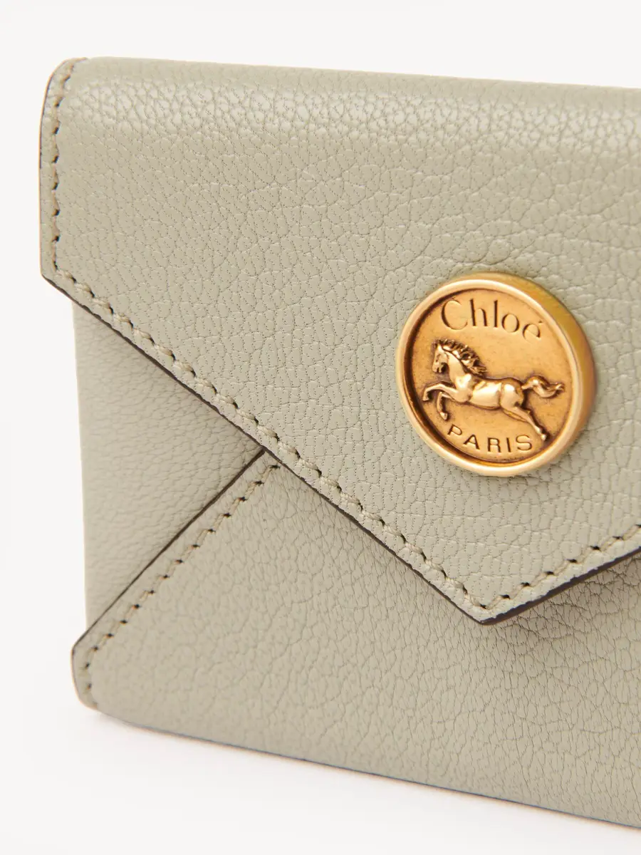 Chloé Envelope card holder in grained leather | Thumbnail 6 Chloé Envelope card holder in grained leather | Thumbnail 6