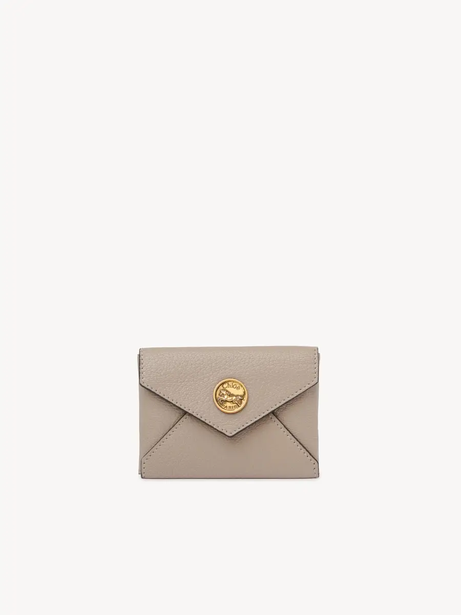 Chloé Envelope card holder in grained leather | Thumbnail 2
