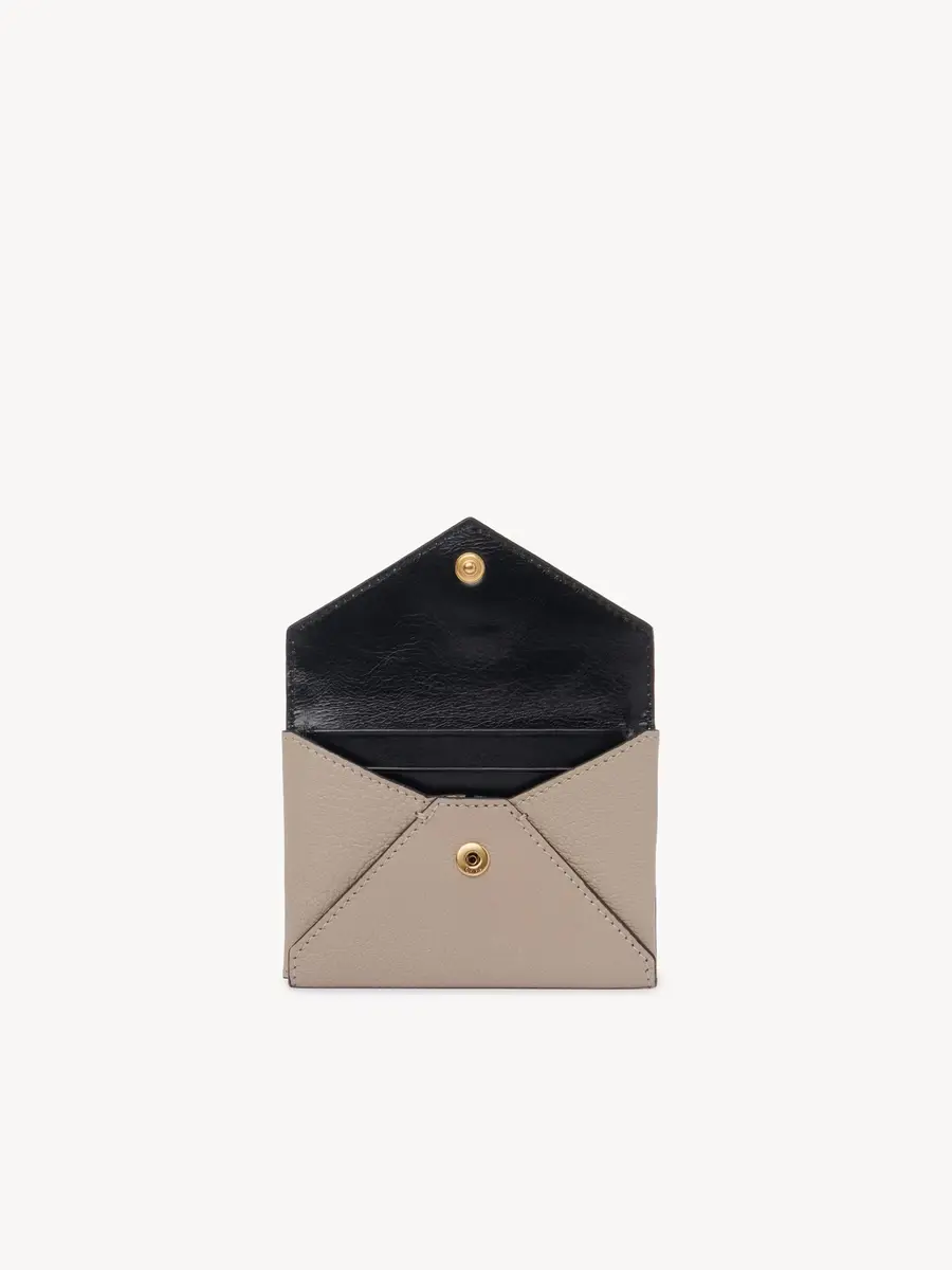 Chloé Envelope card holder in grained leather | Thumbnail 5