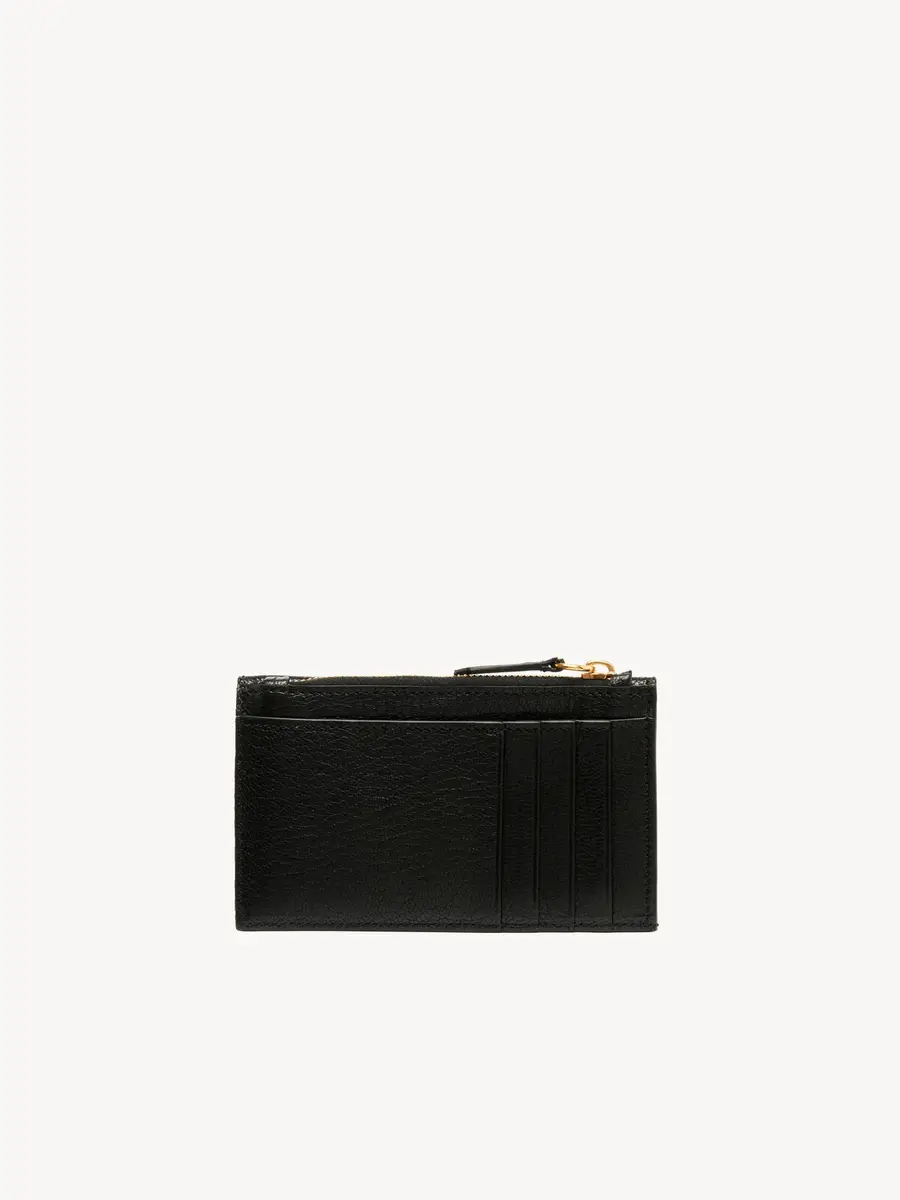 Chloé Small Envelope purse with card slots in grained leather | Thumbnail 4