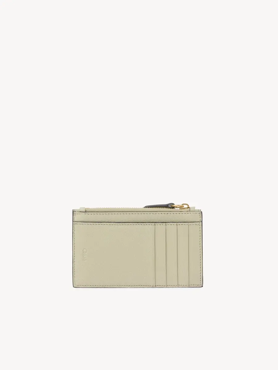 Chloé Small Envelope purse with card slots in grained leather | Thumbnail 4