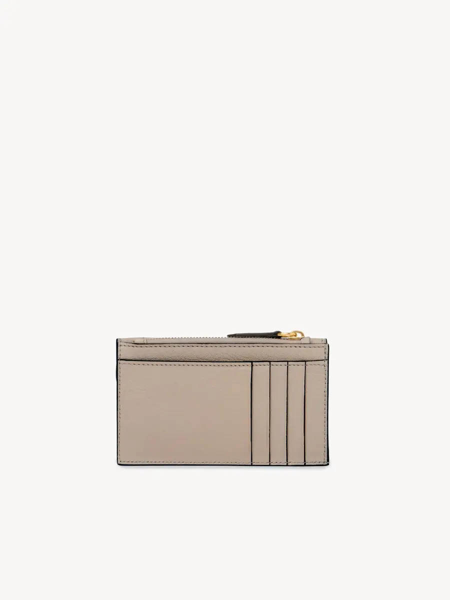 Chloé Small Envelope purse with card slots in grained leather | Thumbnail 4