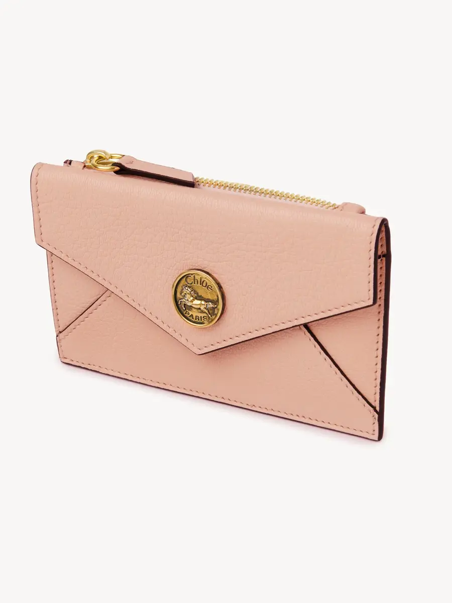 Chloé Small Envelope purse with card slots in grained leather | Thumbnail 3 Chloé Small Envelope purse with card slots in grained leather | Thumbnail 3