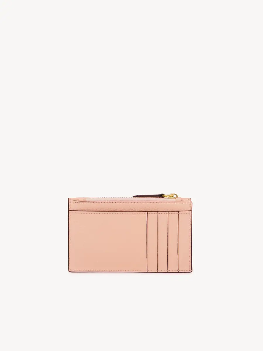 Chloé Small Envelope purse with card slots in grained leather | Thumbnail 4 Chloé Small Envelope purse with card slots in grained leather | Thumbnail 4