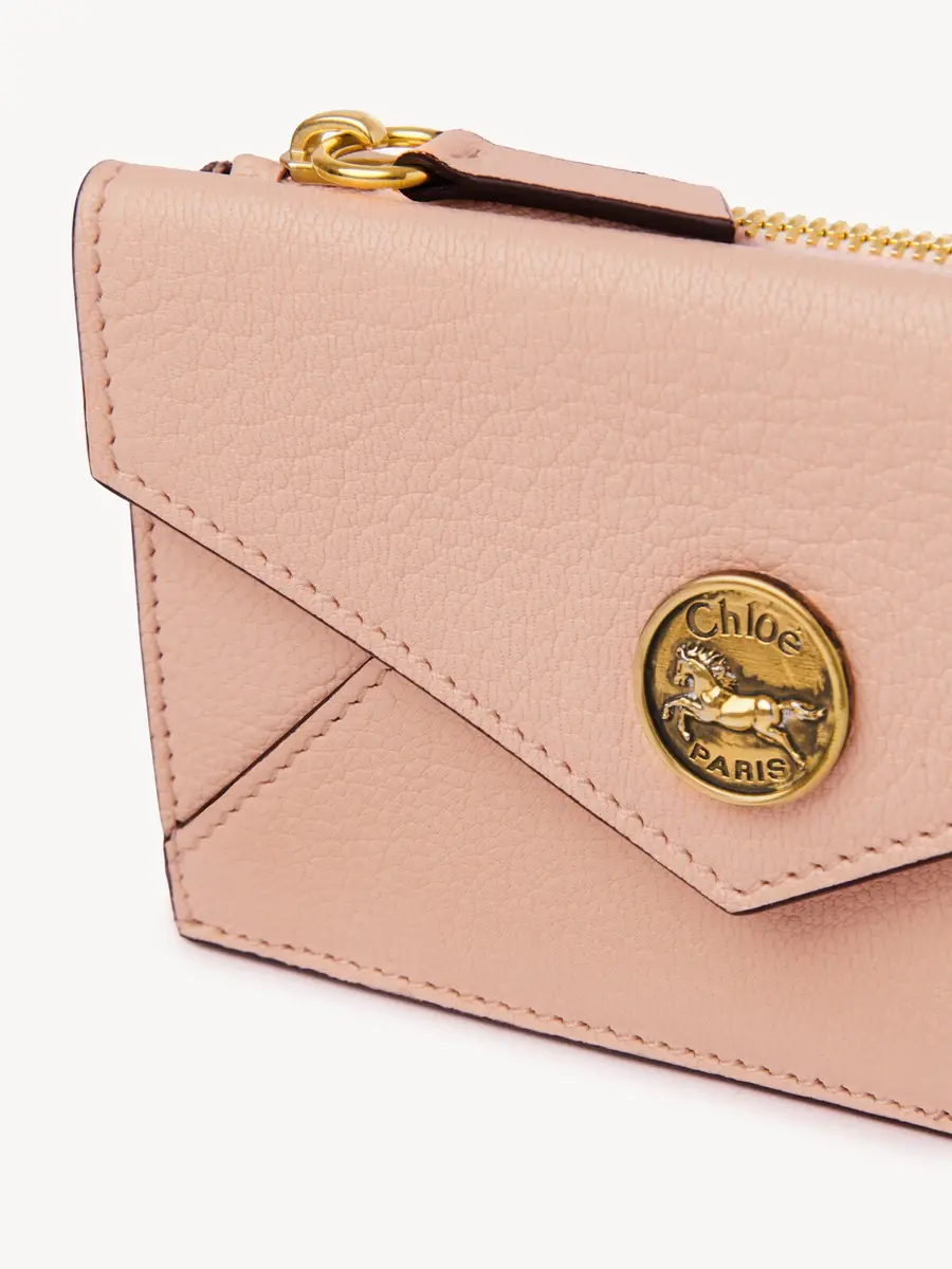 Chloé Small Envelope purse with card slots in grained leather | Thumbnail 6 Chloé Small Envelope purse with card slots in grained leather | Thumbnail 6