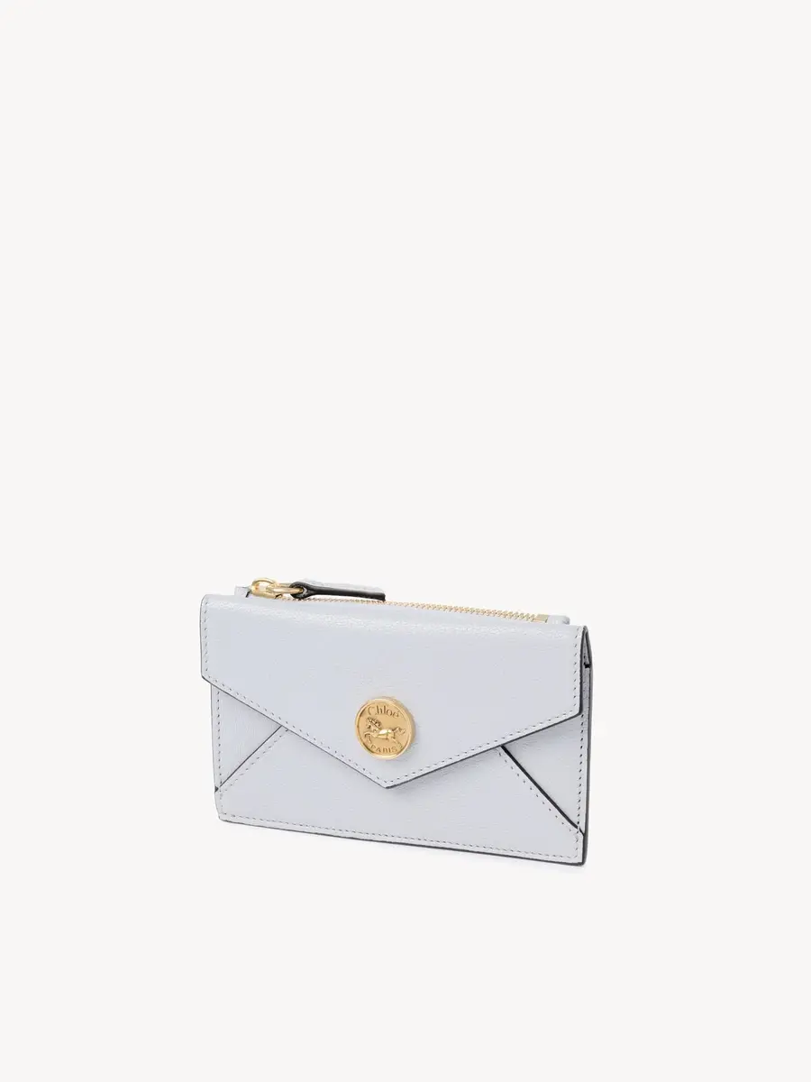 Chloé Small Envelope purse with card slots in grained leather | Thumbnail 3 Chloé Small Envelope purse with card slots in grained leather | Thumbnail 3