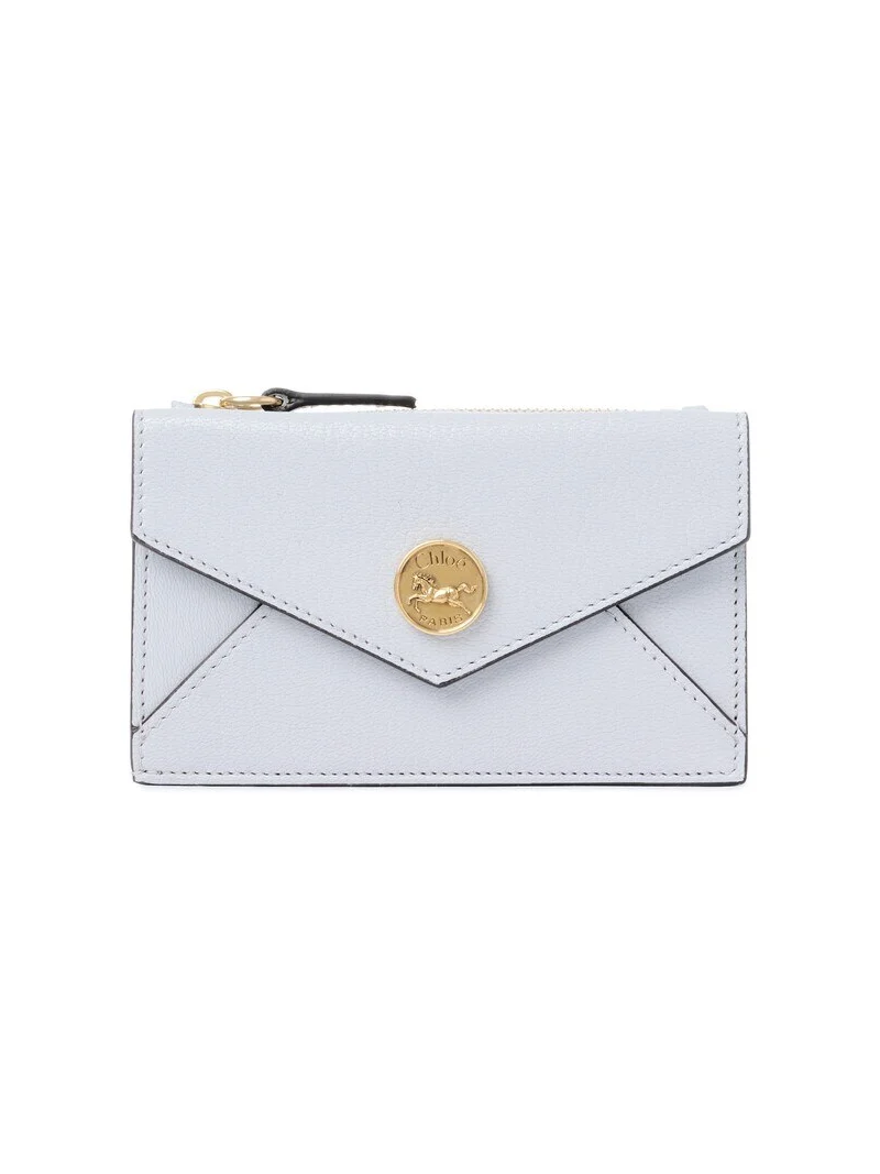 Chloé Small Envelope purse with card slots in grained leather