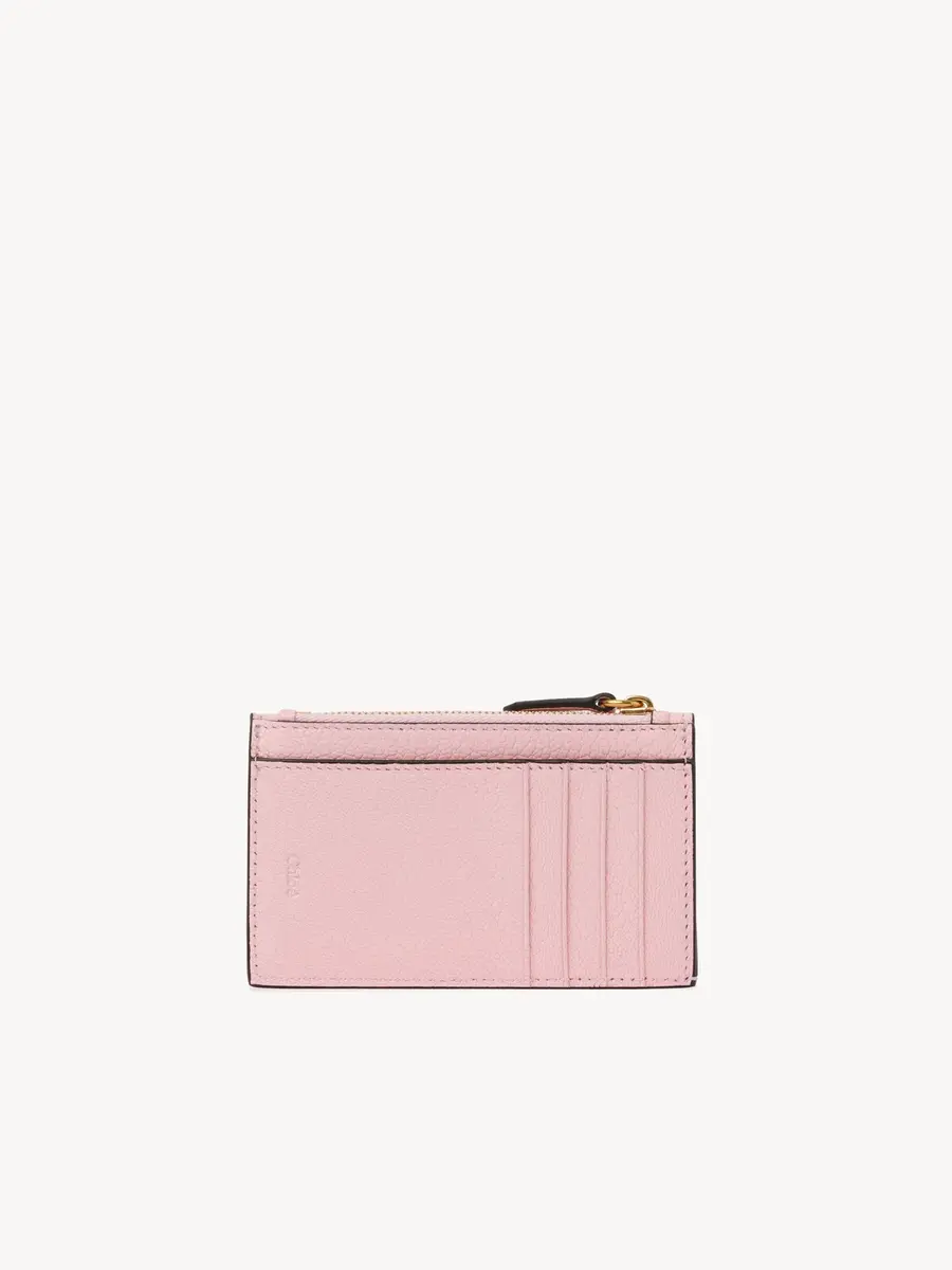 Chloé Small Envelope purse with card slots in grained leather | Thumbnail 4