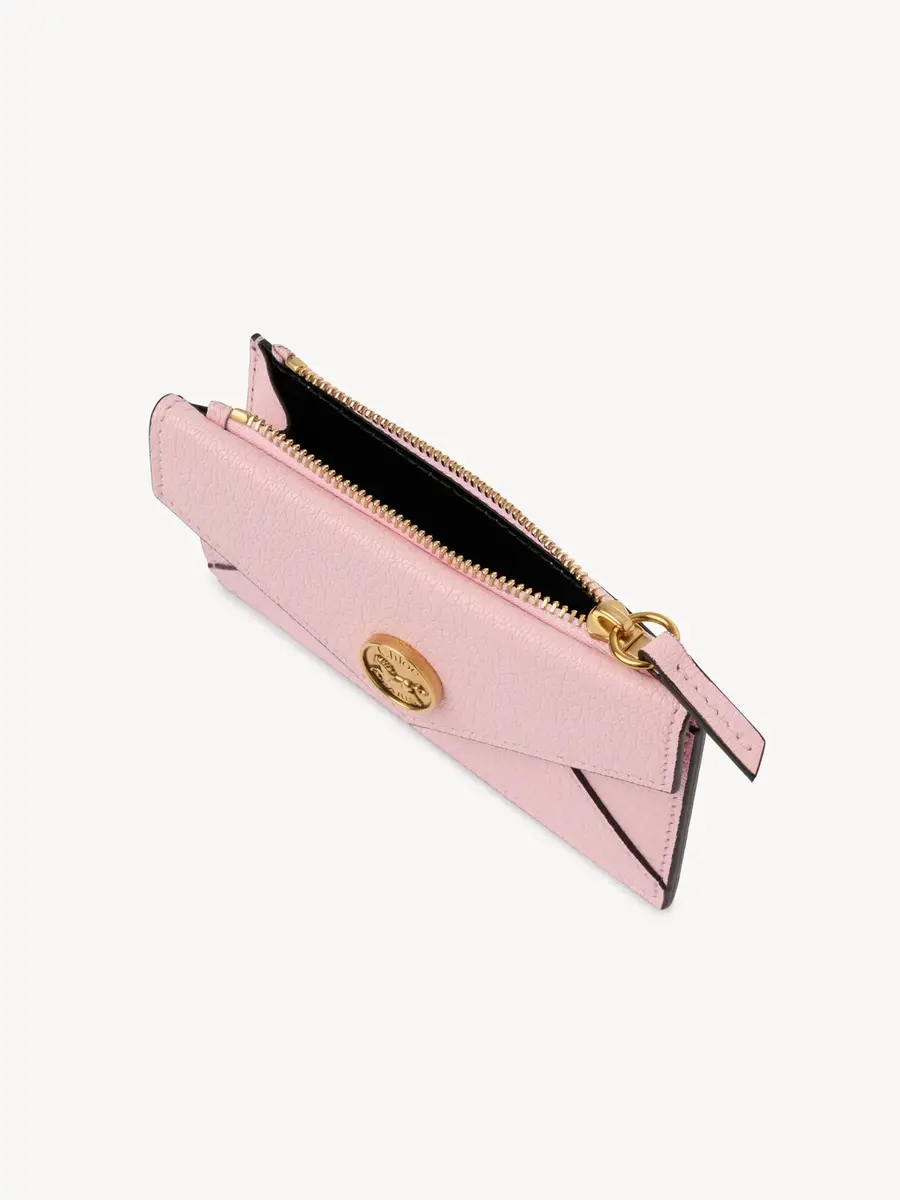 Chloé Small Envelope purse with card slots in grained leather | Thumbnail 5