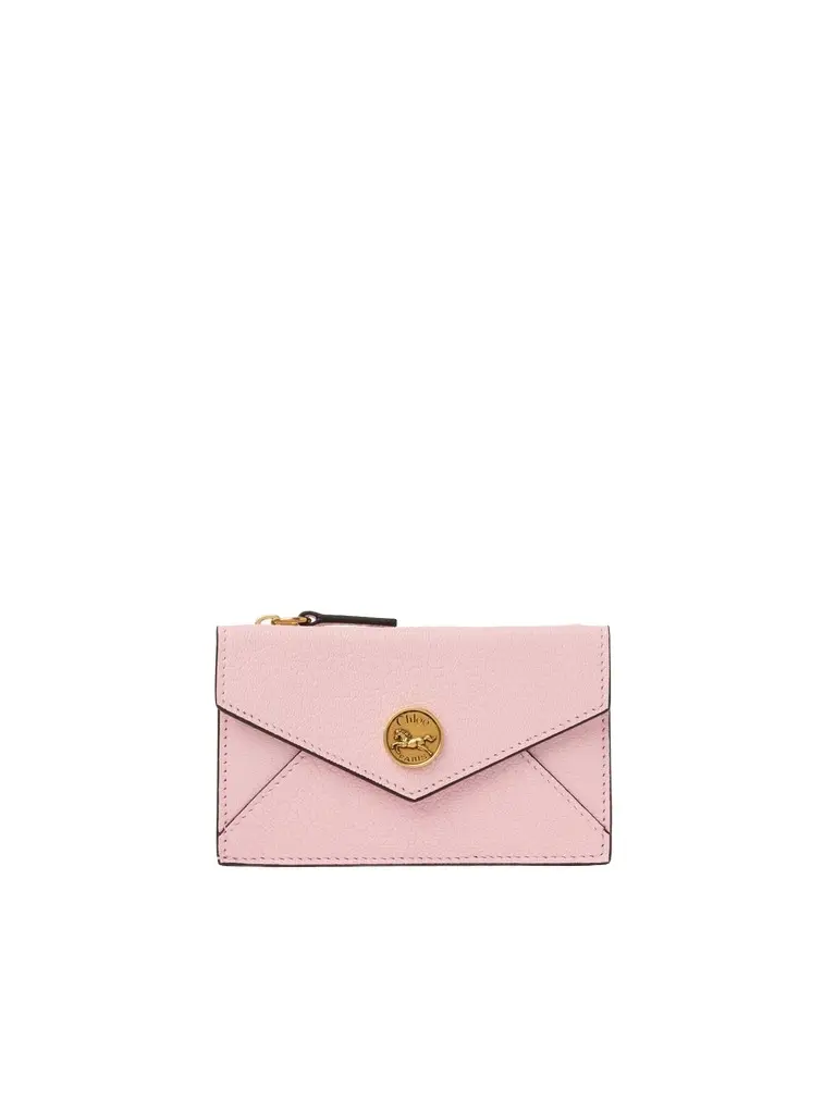 Chloé Small Envelope purse with card slots in grained leather | Image 1 Chloé Small Envelope purse with card slots in grained leather | Image 1