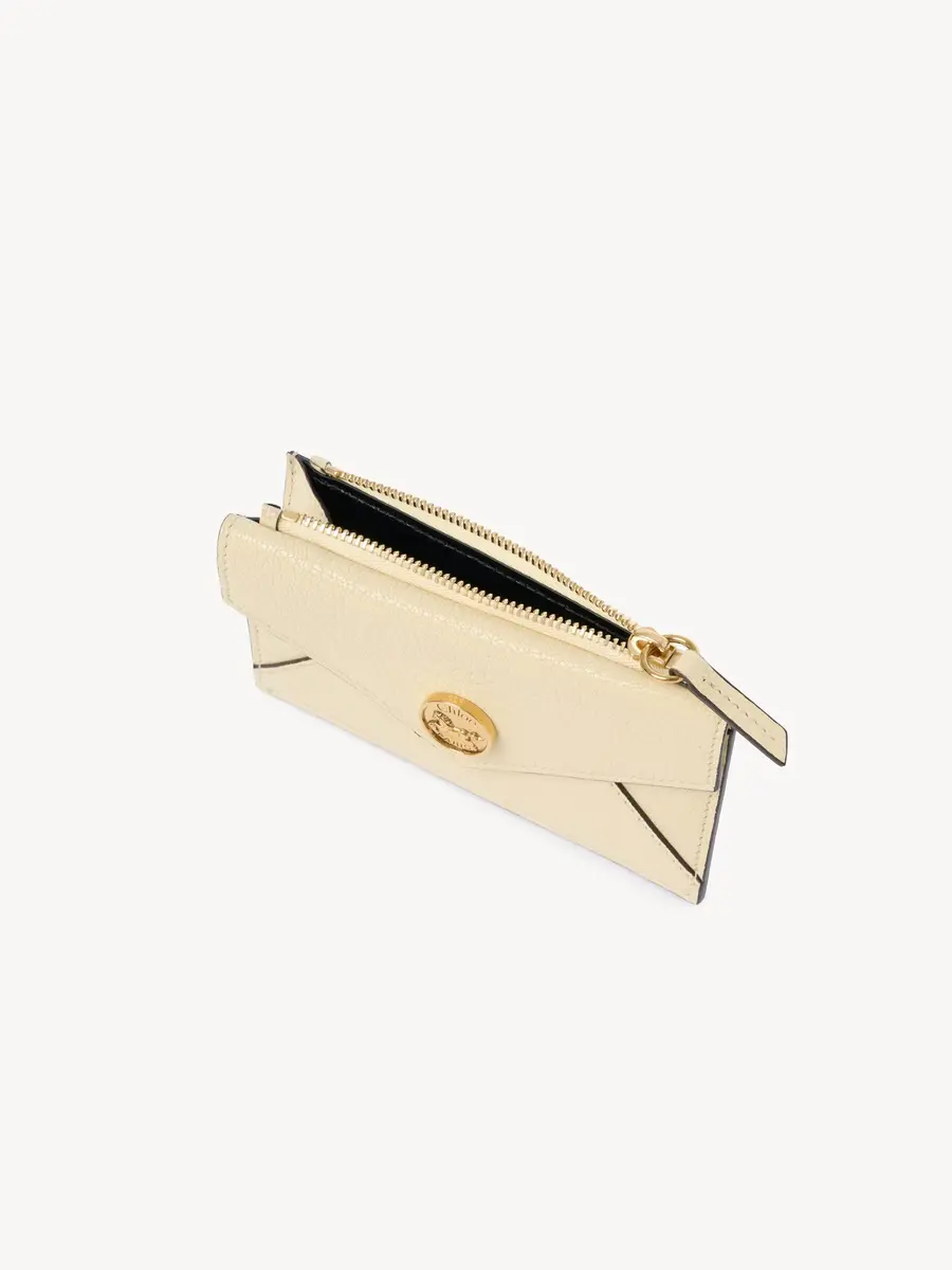 Chloé Small Envelope purse with card slots in grained leather | Thumbnail 5 Chloé Small Envelope purse with card slots in grained leather | Thumbnail 5