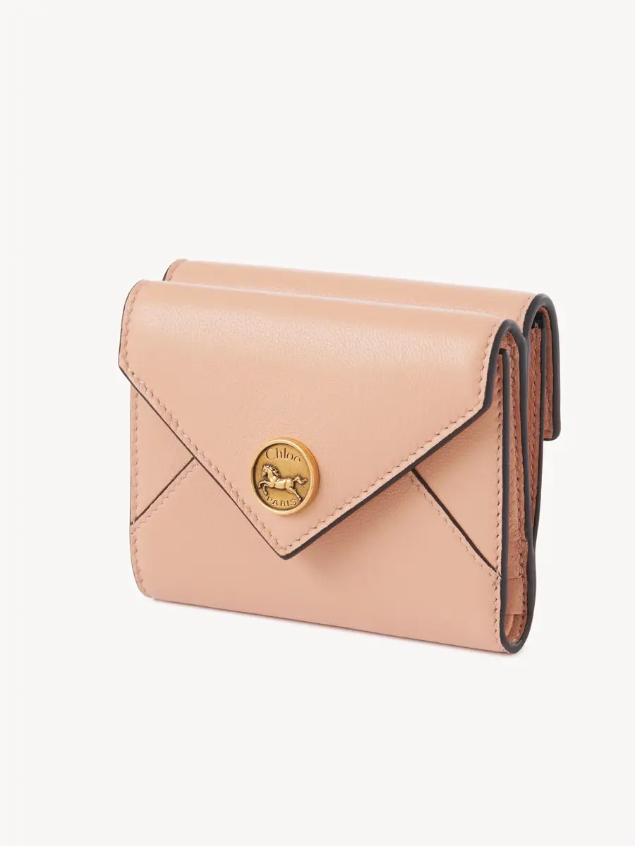 Chloé Small Envelope tri-fold in grained leather | Thumbnail 3 Chloé Small Envelope tri-fold in grained leather | Thumbnail 3