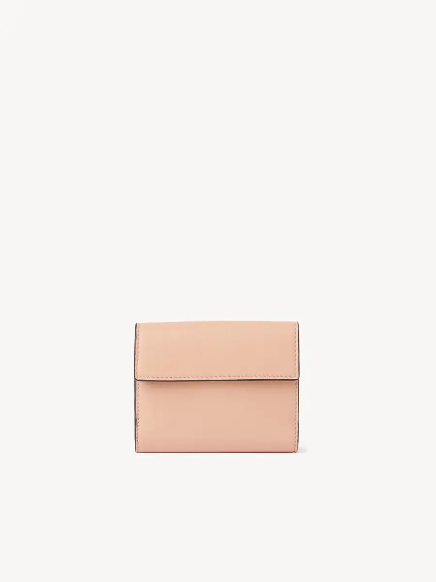 Chloé Small Envelope tri-fold in grained leather | Thumbnail 4 Chloé Small Envelope tri-fold in grained leather | Thumbnail 4