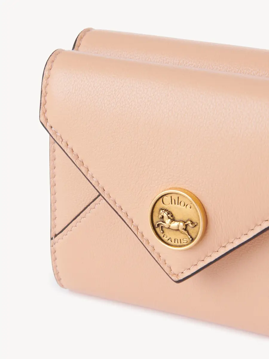 Chloé Small Envelope tri-fold in grained leather | Thumbnail 6 Chloé Small Envelope tri-fold in grained leather | Thumbnail 6