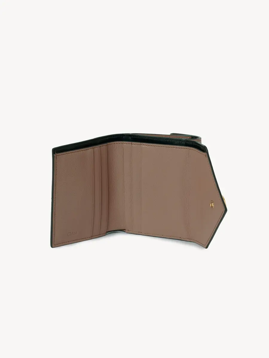 Chloé Small Envelope tri-fold in grained leather | Thumbnail 5
