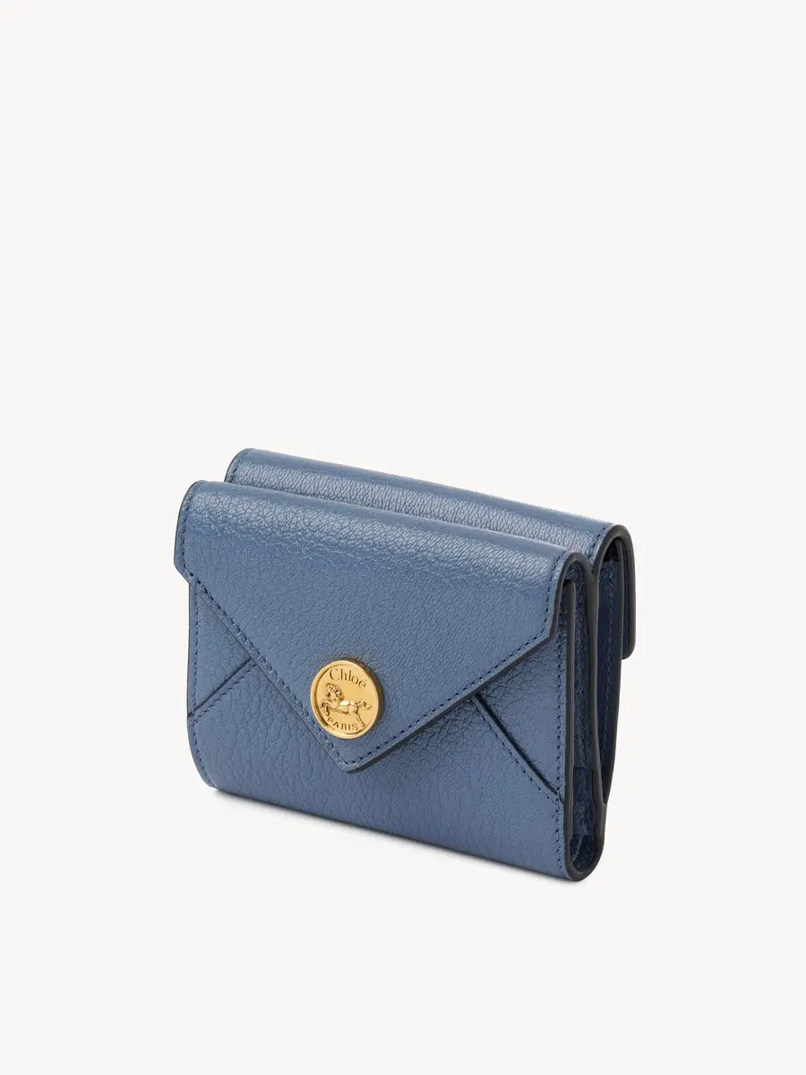 Chloé Small Envelope tri-fold in grained leather | Thumbnail 3 Chloé Small Envelope tri-fold in grained leather | Thumbnail 3