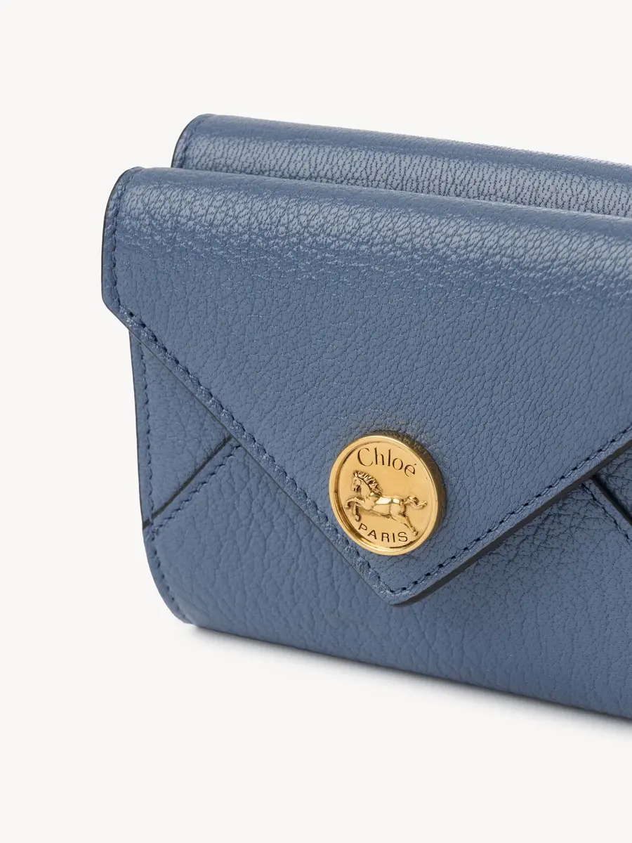Chloé Small Envelope tri-fold in grained leather | Thumbnail 6 Chloé Small Envelope tri-fold in grained leather | Thumbnail 6