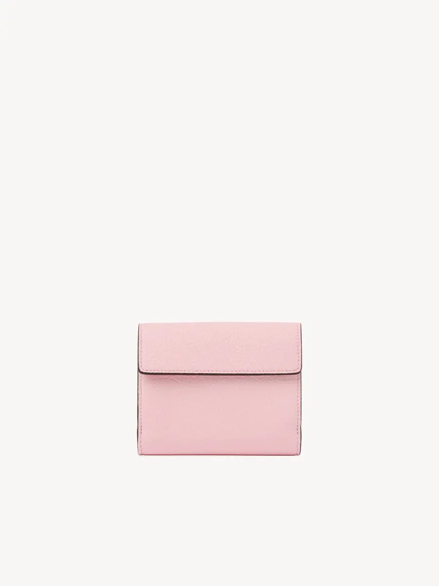 Chloé Small Envelope tri-fold in grained leather | Thumbnail 4