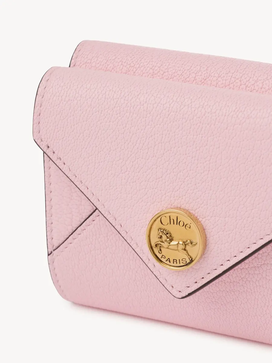 Chloé Small Envelope tri-fold in grained leather | Thumbnail 6