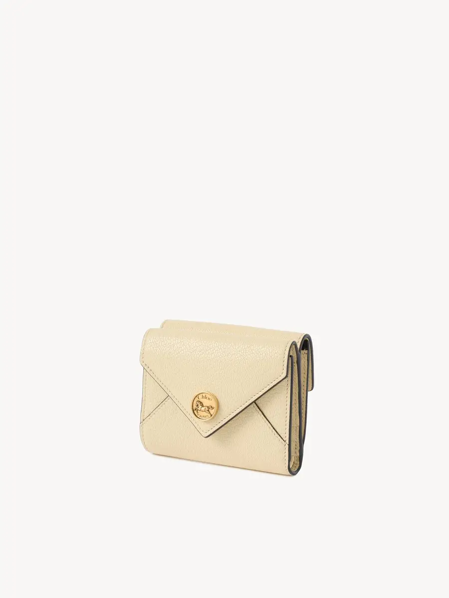 Chloé Small Envelope tri-fold in grained leather | Thumbnail 3 Chloé Small Envelope tri-fold in grained leather | Thumbnail 3
