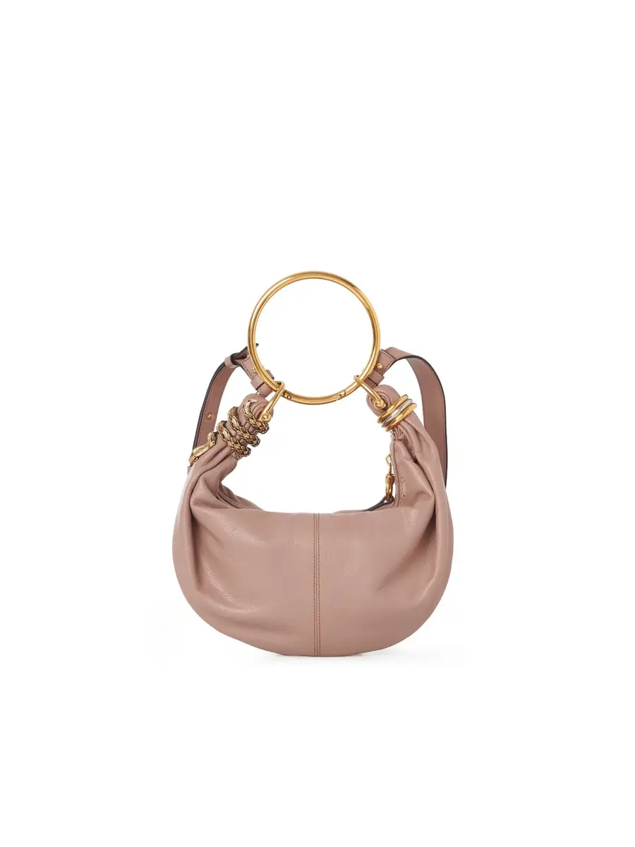 Chloé Small Snake Bracelet Hobo bag in grained leather | Thumbnail 2 Chloé Small Snake Bracelet Hobo bag in grained leather | Thumbnail 2