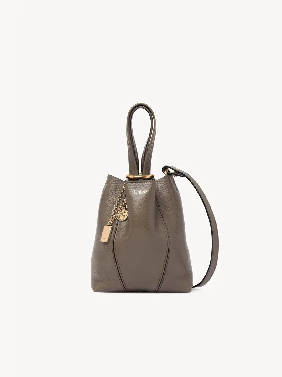 Chloé Small Chloé Spin tote bag in grained leather | Thumbnail 2