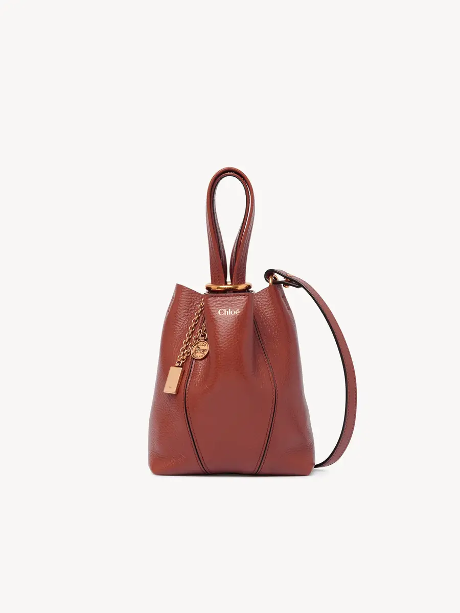 Chloé Small Chloé Spin tote bag in grained leather | Thumbnail 2