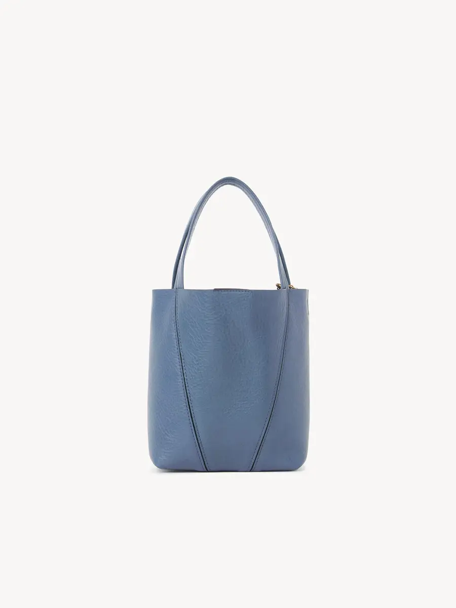 Chloé Small Chloé Spin tote bag in grained leather | Thumbnail 5