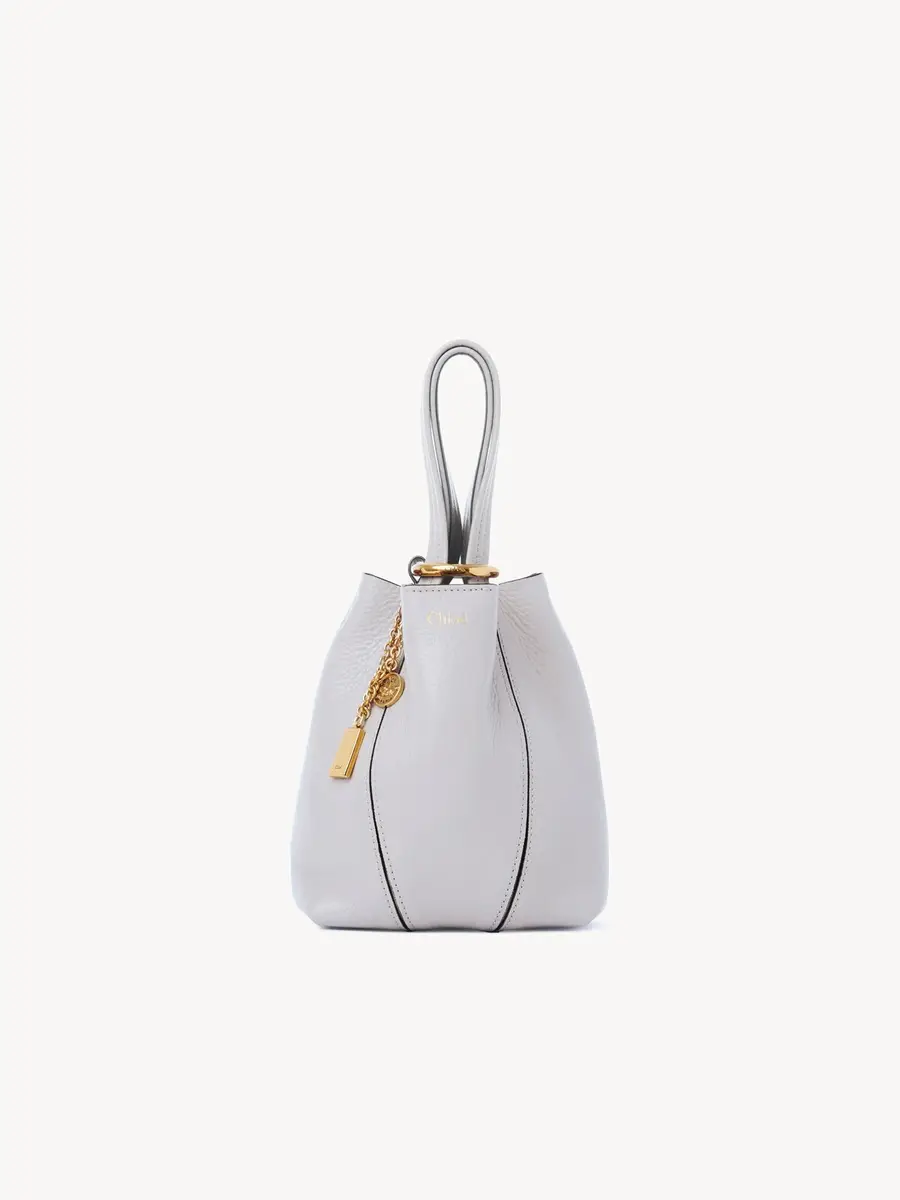 Chloé Small Chloé Spin tote bag in grained leather | Thumbnail 2