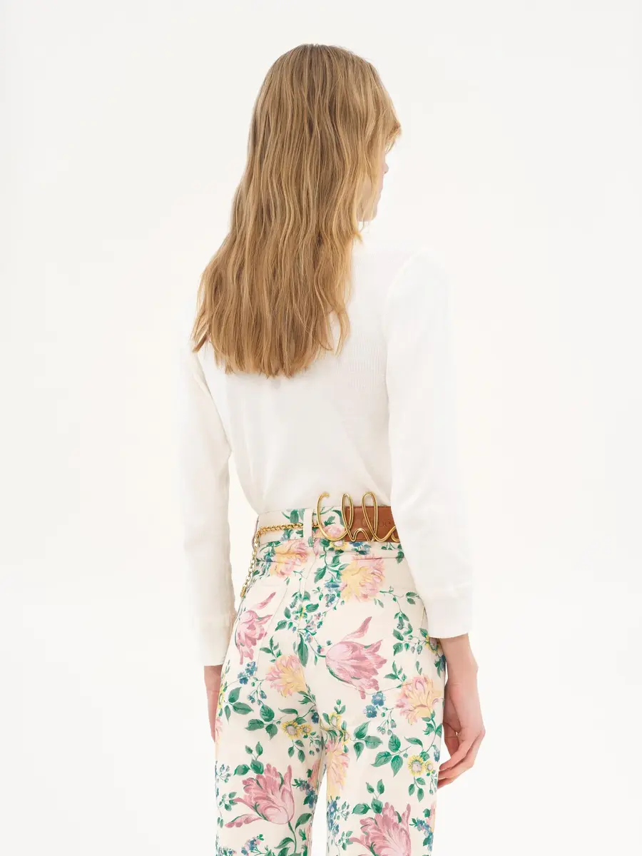 Chloé Henley shirt in cotton jersey | Thumbnail 5 Chloé Henley shirt in cotton jersey | Thumbnail 5