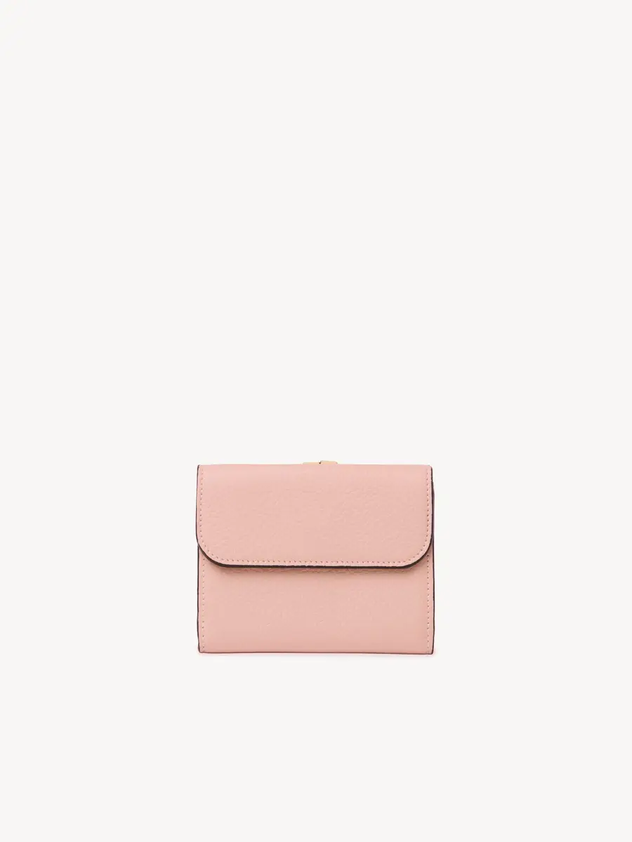 Chloé Small Alphabet tri-fold in grained leather | Thumbnail 3
