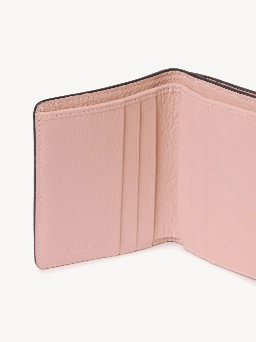 Chloé Small Alphabet tri-fold in grained leather | Thumbnail 4