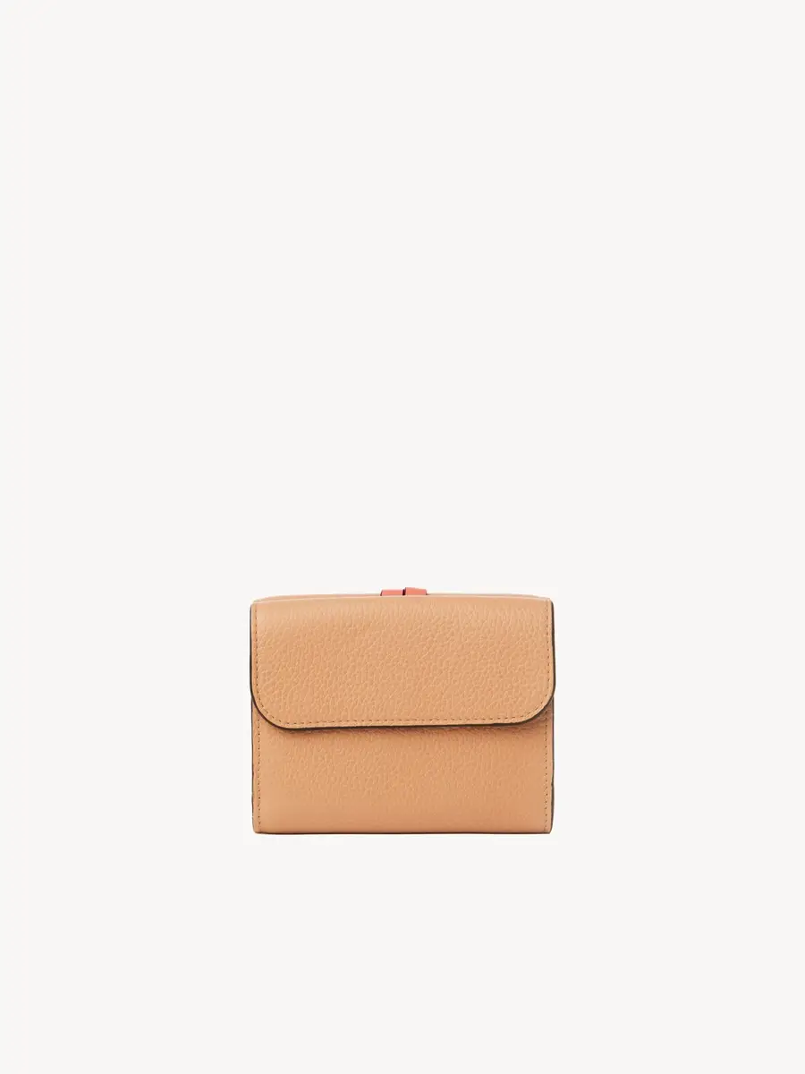 Chloé Small Alphabet tri-fold in grained leather | Thumbnail 3 Chloé Small Alphabet tri-fold in grained leather | Thumbnail 3