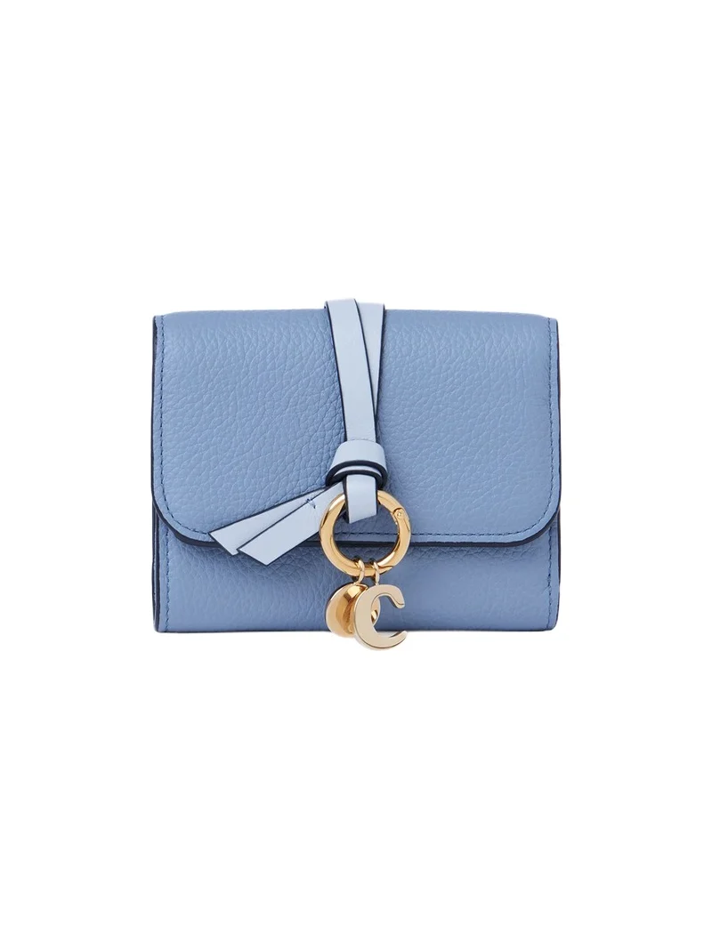 Chloé Small Alphabet tri-fold in grained leather