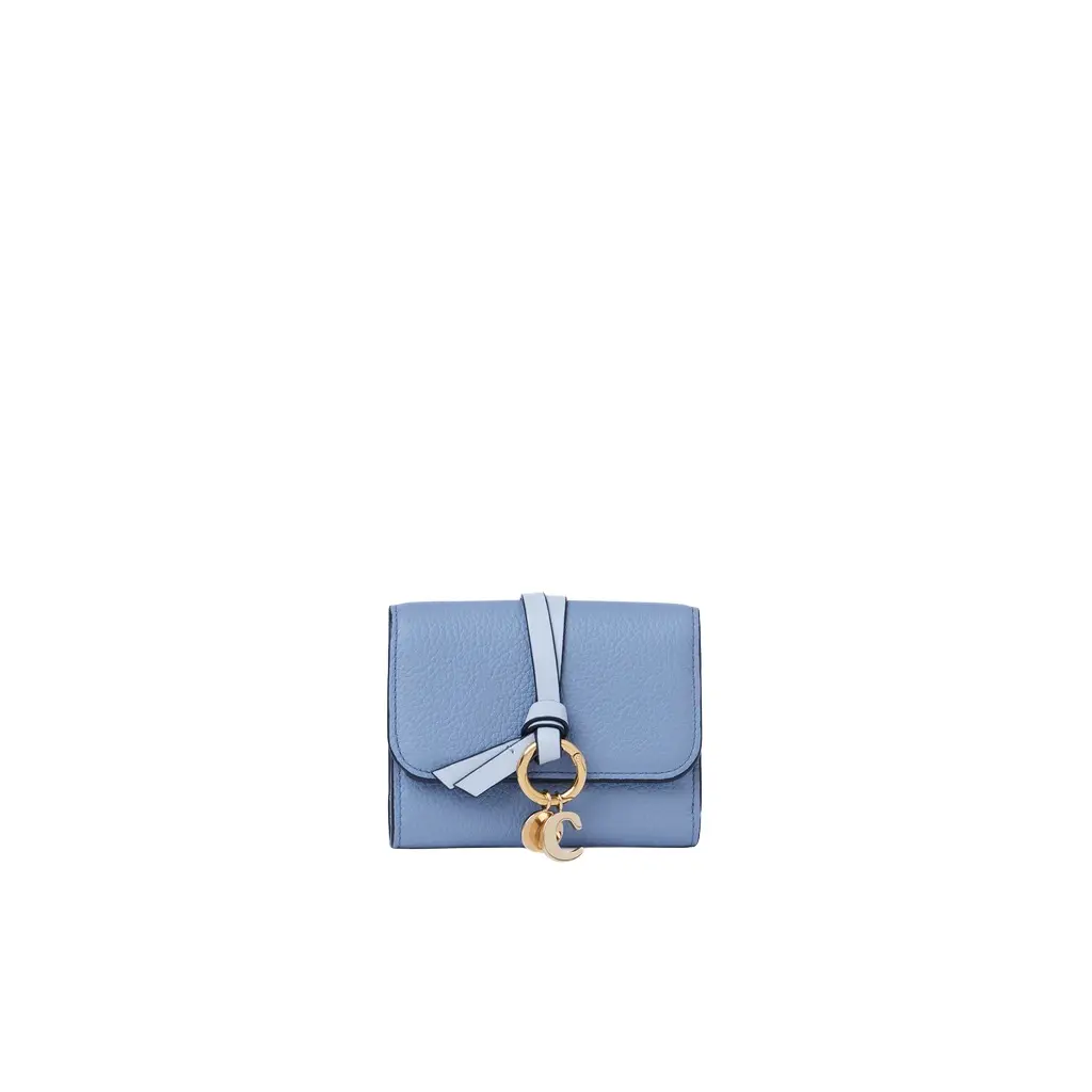 Chloé Small Alphabet tri-fold in grained leather | Image 1 Chloé Small Alphabet tri-fold in grained leather | Image 1
