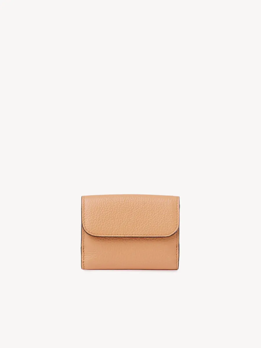 Chloé Mini Alphabet tri-fold in grained leather | Thumbnail 3