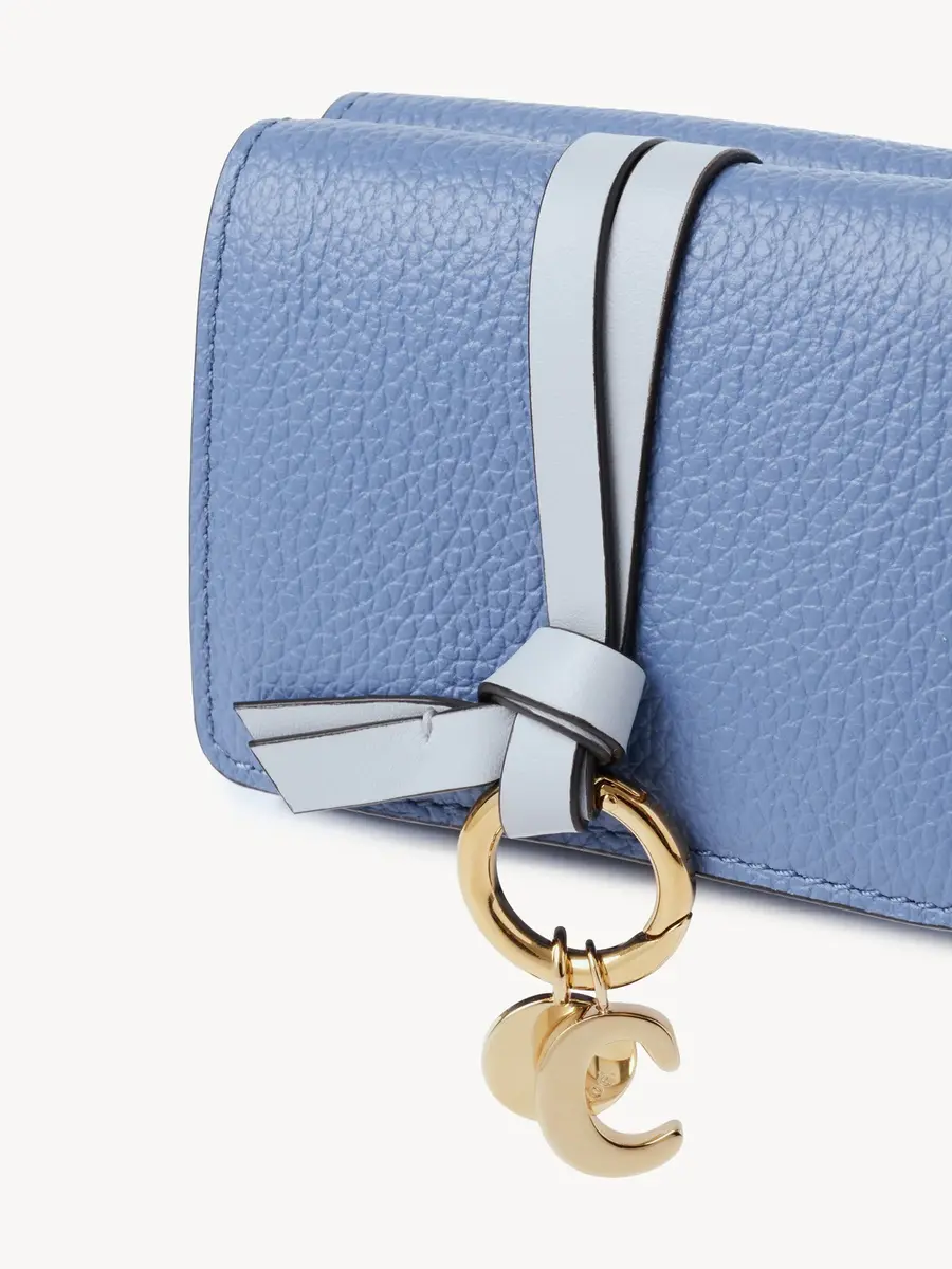 Chloé Mini Alphabet tri-fold in grained leather | Thumbnail 5