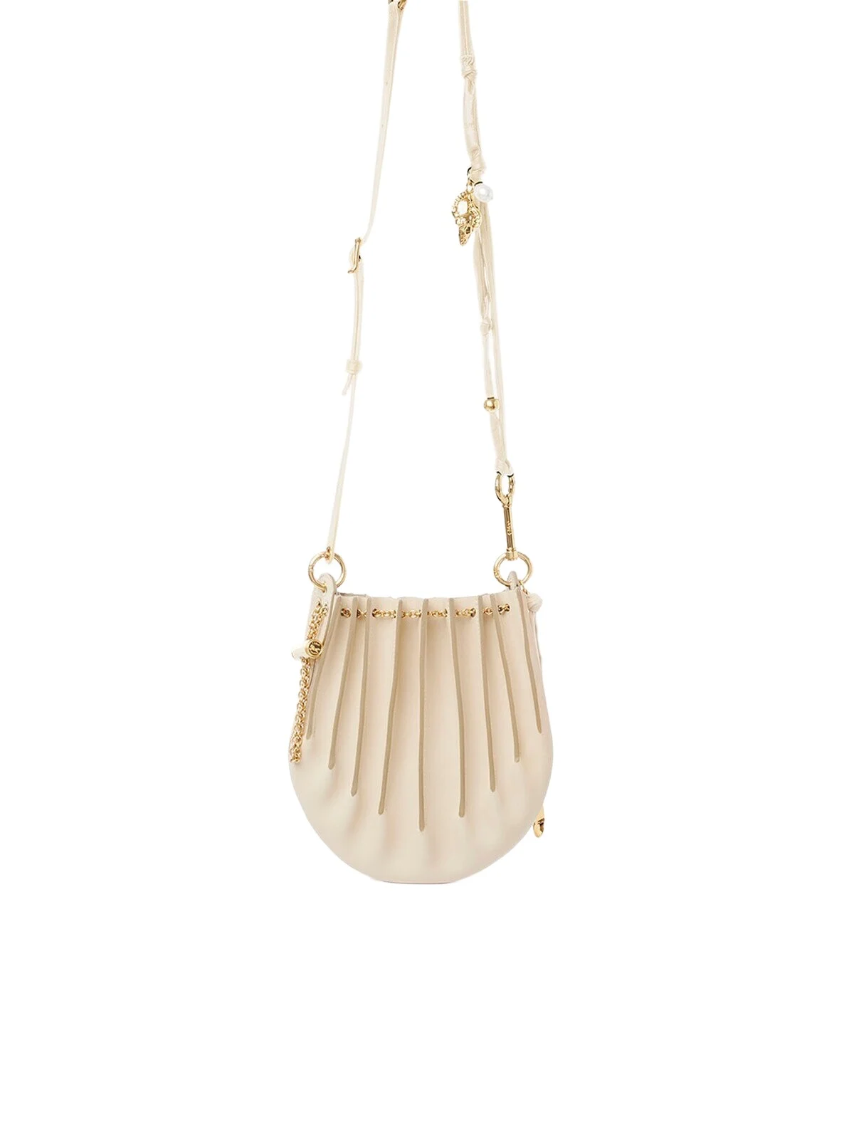 Sea Treasures crossbody bag in soft leather Sea Treasures crossbody bag in soft leather