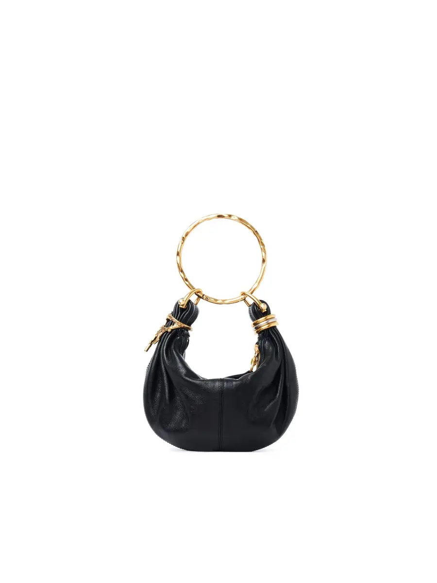 Chloé Mini Bracelet Hobo bag in grained leather | Thumbnail 2 Chloé Mini Bracelet Hobo bag in grained leather | Thumbnail 2