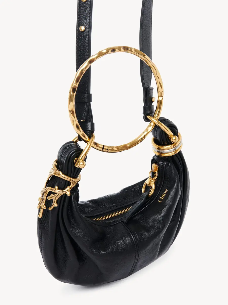 Chloé Mini Bracelet Hobo bag in grained leather | Thumbnail 4 Chloé Mini Bracelet Hobo bag in grained leather | Thumbnail 4