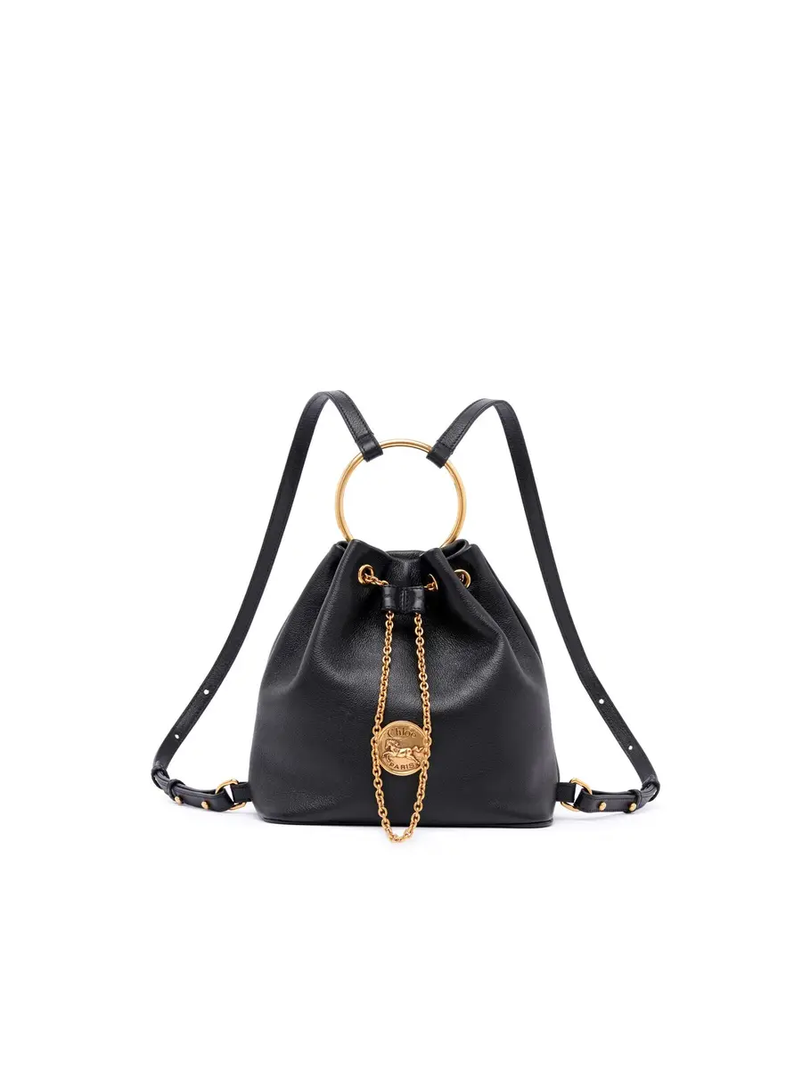Chloé Small Bracelet backpack in grained leather | Thumbnail 2