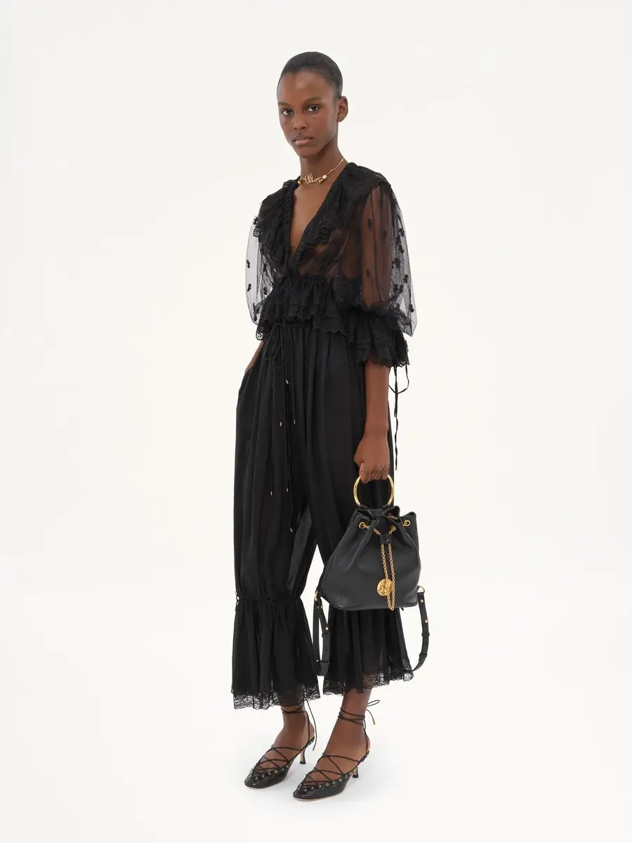 Chloé Small Bracelet backpack in grained leather | Thumbnail 8