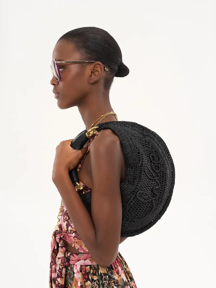 Chloé Summer Banana hobo bag in raffia | Thumbnail 3 Chloé Summer Banana hobo bag in raffia | Thumbnail 3
