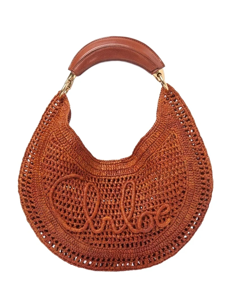 Summer Banana hobo bag in raffia Summer Banana hobo bag in raffia