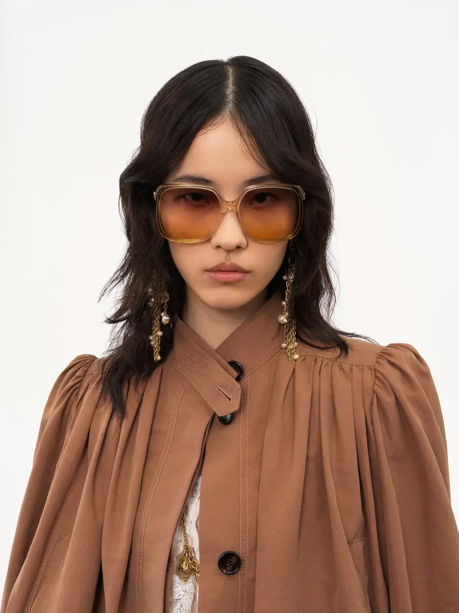 Chloé Gathered boule jacket in linen & cotton | Thumbnail 6 Chloé Gathered boule jacket in linen & cotton | Thumbnail 6